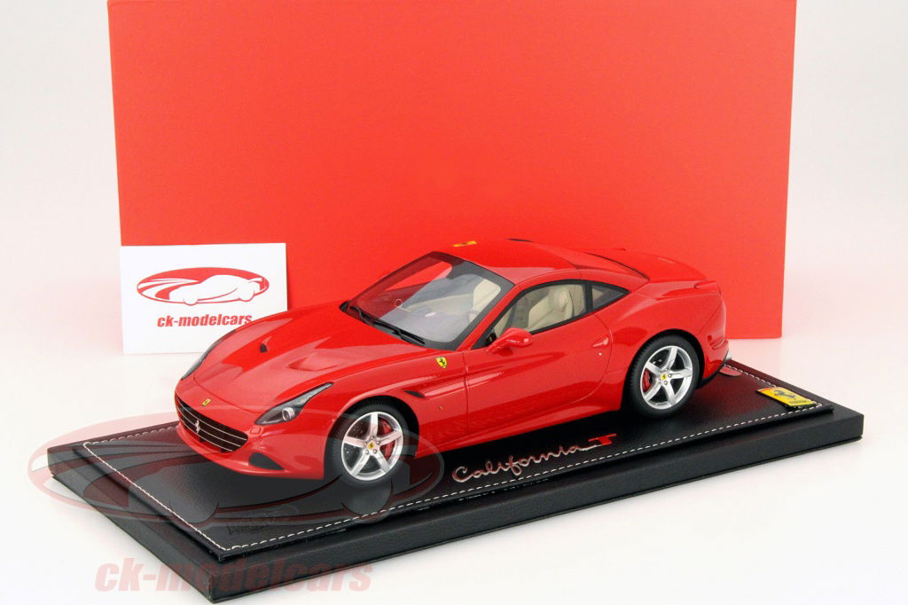 BBR Models 1:18 Ferrari California T Year 2014 red