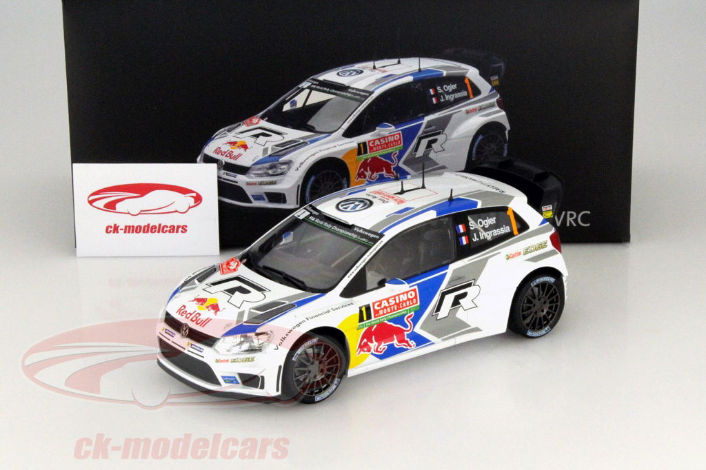 ノレブ　1/18 フォルクスワーゲン　ポロWRC 2014モンテカルロ Norev 1:18 Volkswagen VW Polo R WRC #1 Winner Rally Monte