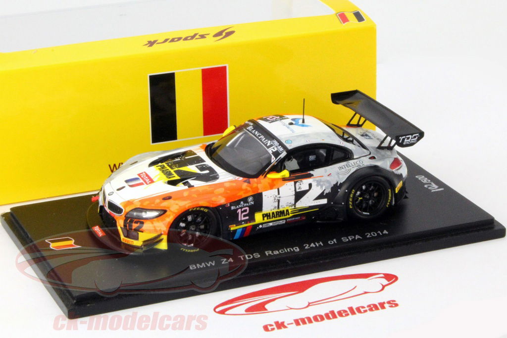 Spark 1:43 BMW Z4 #12 24h Spa 2014 TDS Racing SB091