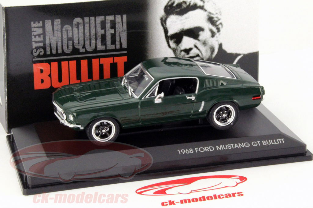 スティーブ マックイーン ブリット フォード マスタング GT 1/43 フォード マスタング GT スティーブ・マックイーン ブリット 1