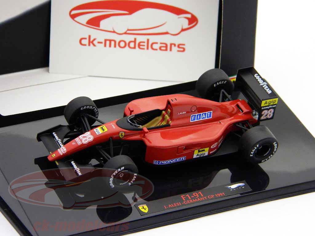 HotWheels Elite 1:43 Jean Alesi F1-91 GP Germany formula 1