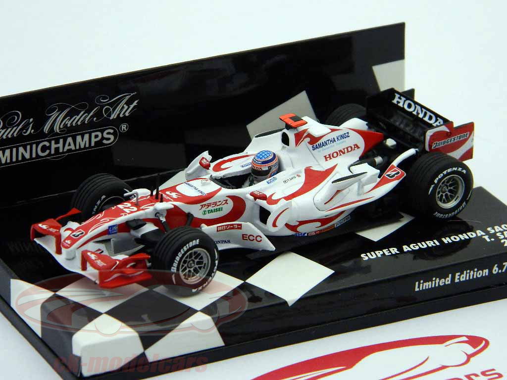 サイン入りHonda Super Aguri F1 2006 T. Sato サイン入りHonda Super Aguri F1 2006 T. Sato F1 Livery