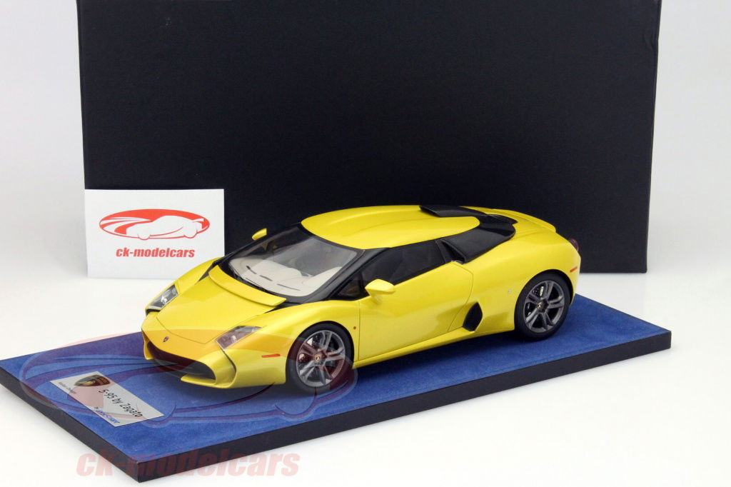 LookSmart 1:18 Lamborghini 5-95 Zagato yellow metallic With