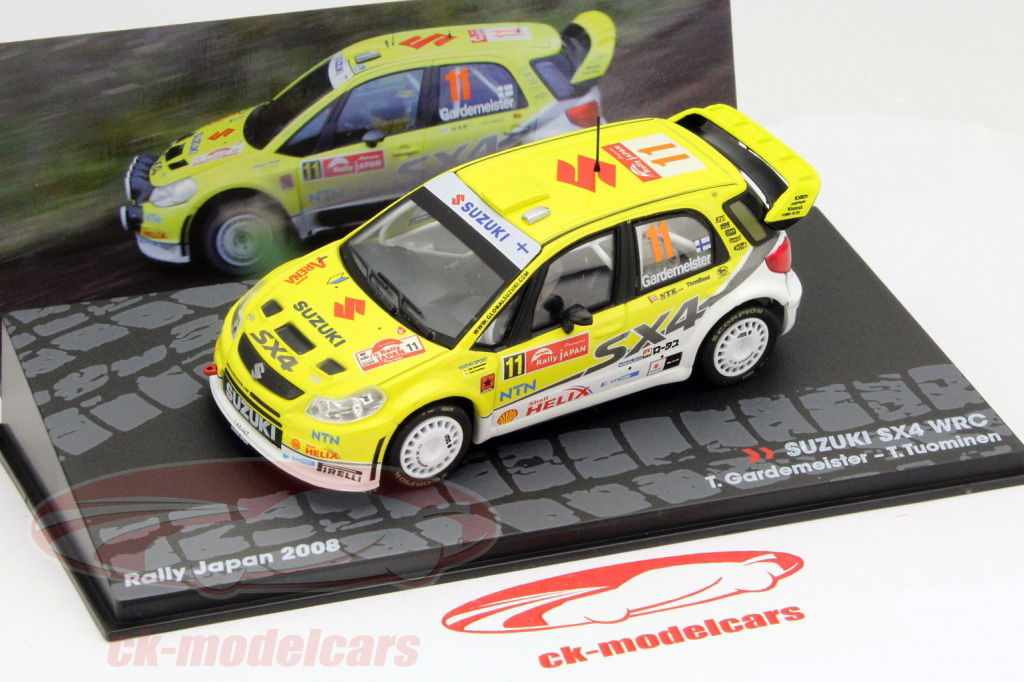 SUZUKI SX4 ラリーカー ミニカー 1/43 SUZUKI SX4 WRC 1/43 - メルカリ
