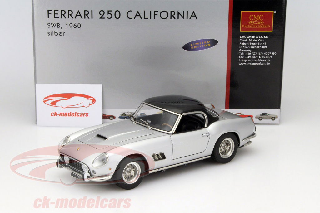 Ferrari 250 California SWB 1960 1/18 その他 Ferrari 250 GT California Spyder SWB (1960) – Amalgam Collection