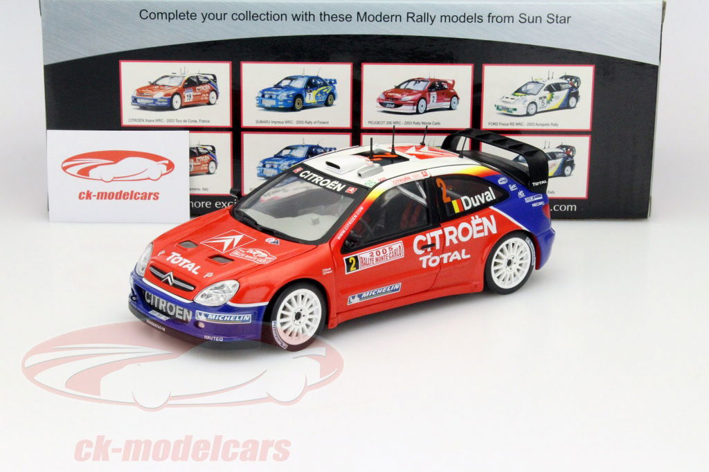 ハッピーAUTO art 1/18 CITROEN XSARA WRC 1/18 AUTOart 2005 CITROEN XSARA WRC M.STOHL(RAL LY OF CYPRUS