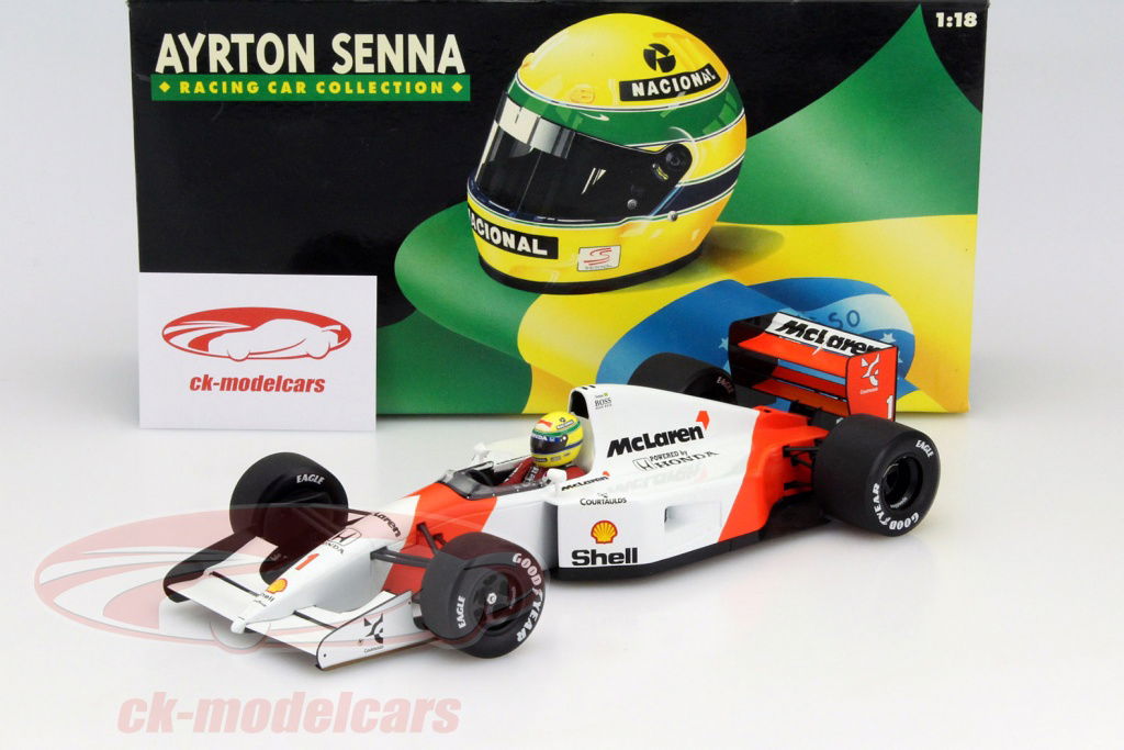 Minichamps 1:18 Ayrton Senna McLaren MP4/7 #1 Formula 1 1992
