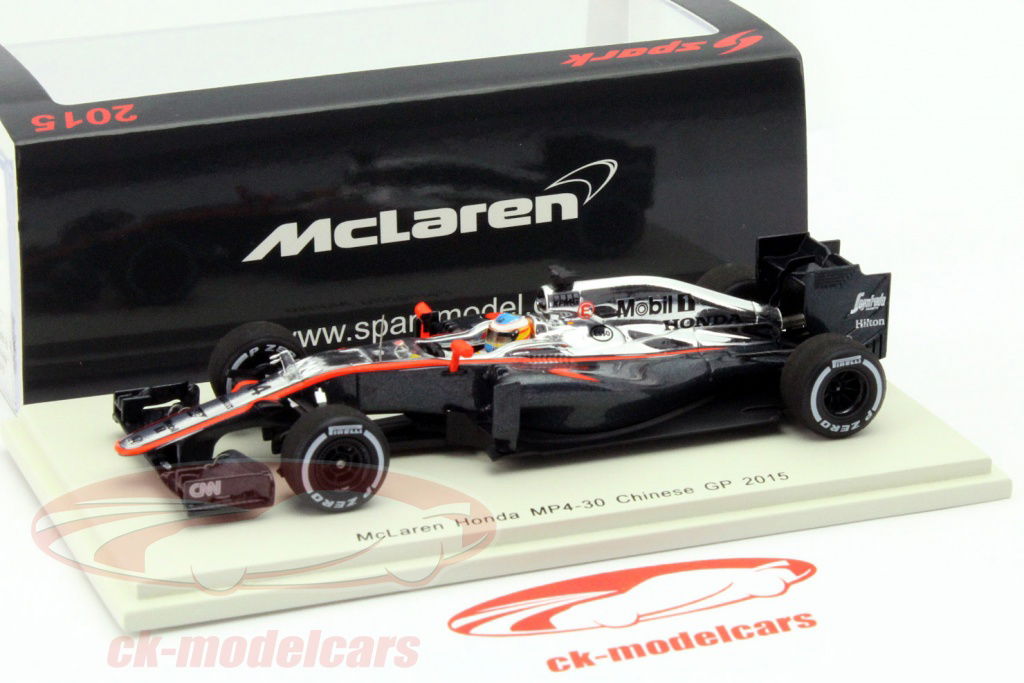Spark 1:43 Fernando Alonso McLaren MP4-30 #14 China GP