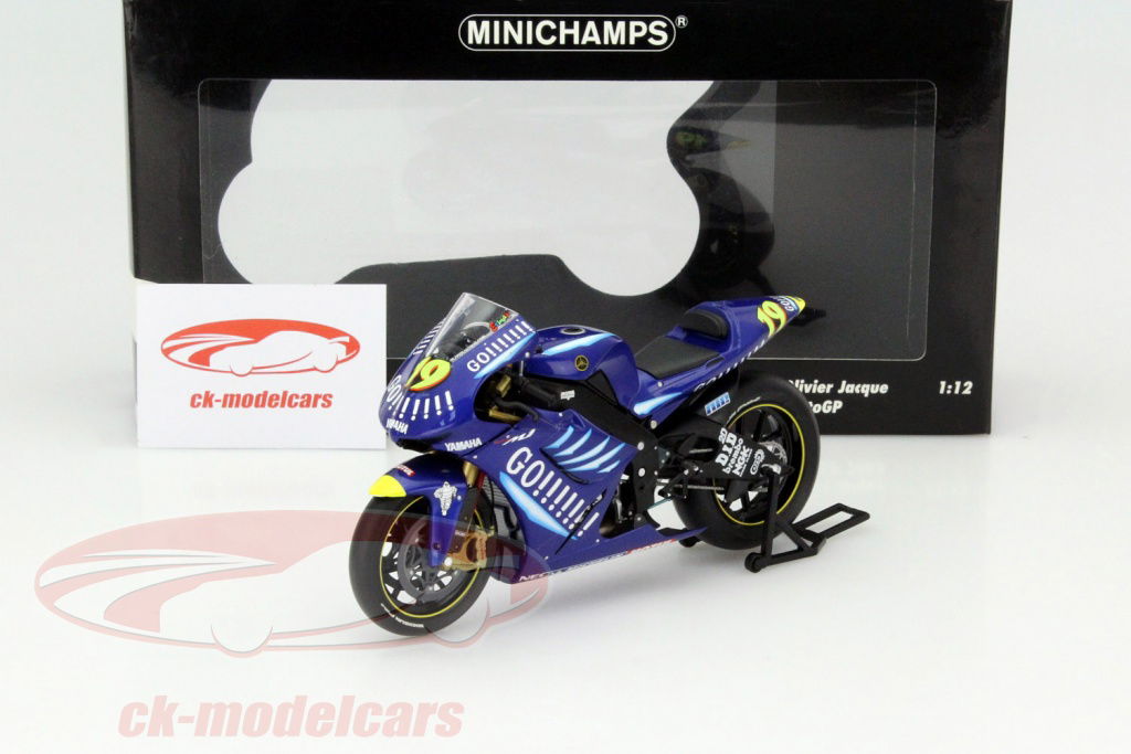 Minichamps 1:12 Olivier Jacque Yamaha YZR 500 #19 MotoGP 2003