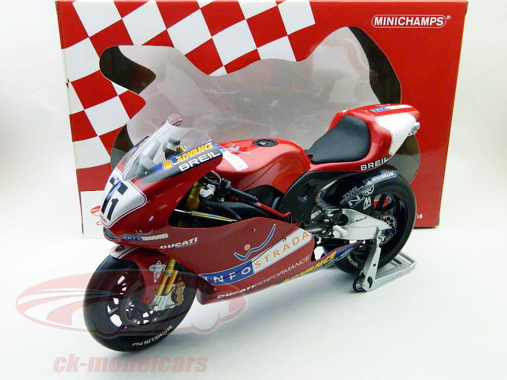 Minichamps 1:6 Ducati Desmosedici MotoGP Prova 2002 062020099