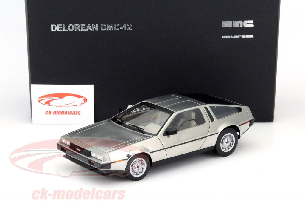 AUTOart 1:18 DeLorean DMC12 イヤー 1981 銀 79911 モデル 車