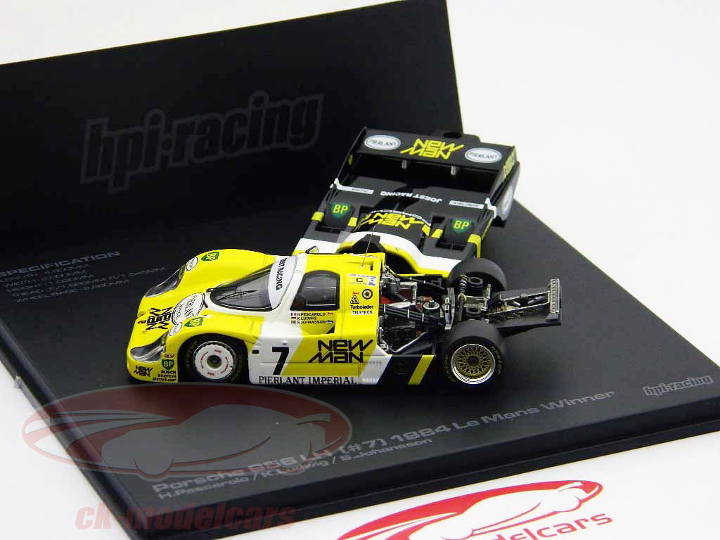 HPI 1:43 Porsche 956 LH #7 Winner 24h LeMans 1984 939 model