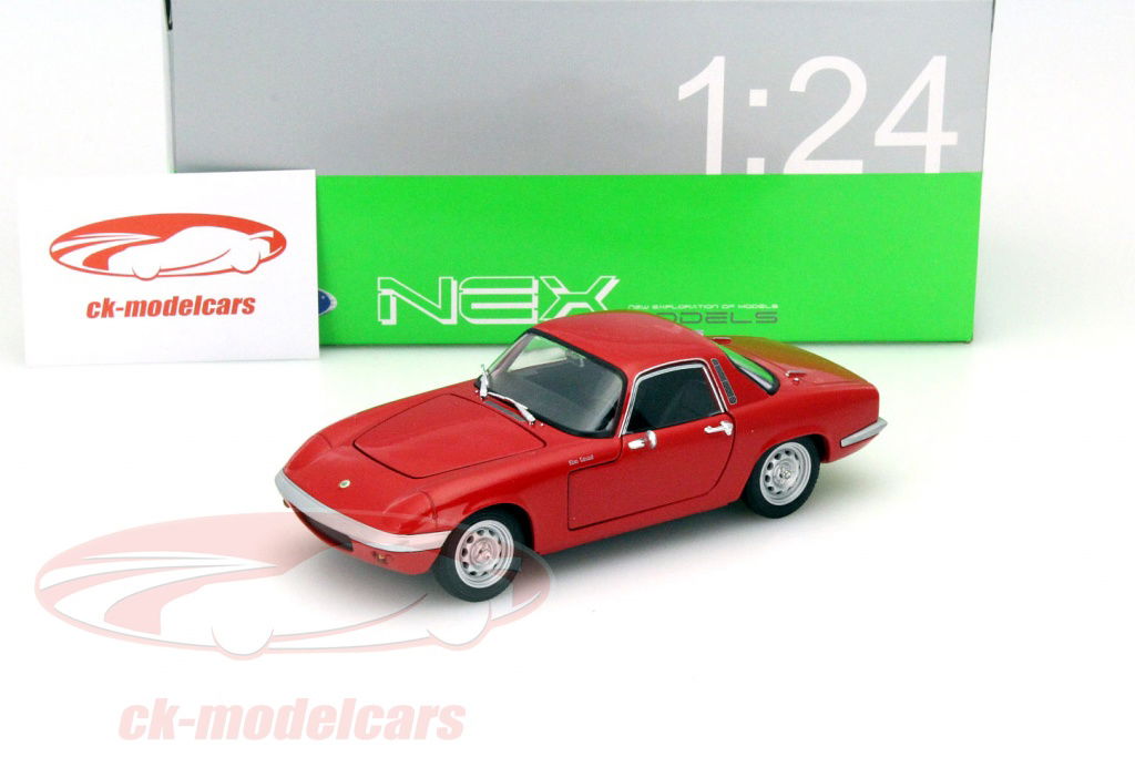 Welly 1:24 Lotus Elan Year 1965 red 24035r model car 24035r