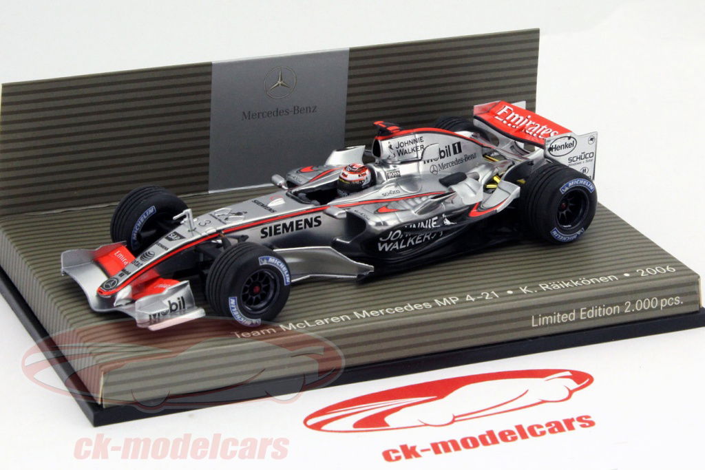 Minichamps Evolution 1:43 Kimi Räikkönen McLaren MP4-21 #3