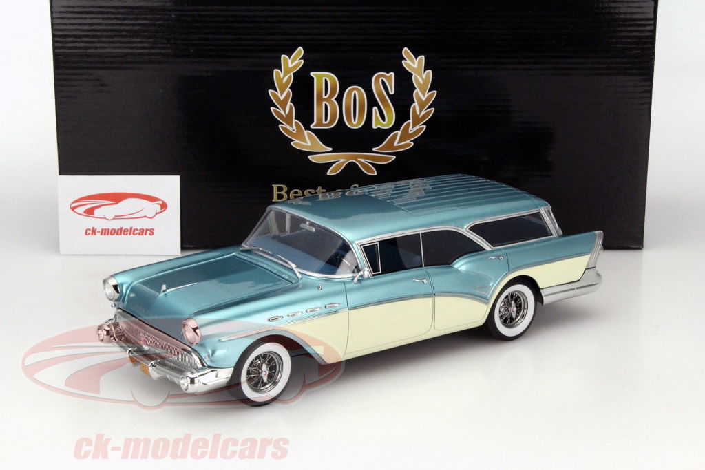 BoS-Models 1:18 Buick Century Caballero Estate Wagon Year 1957