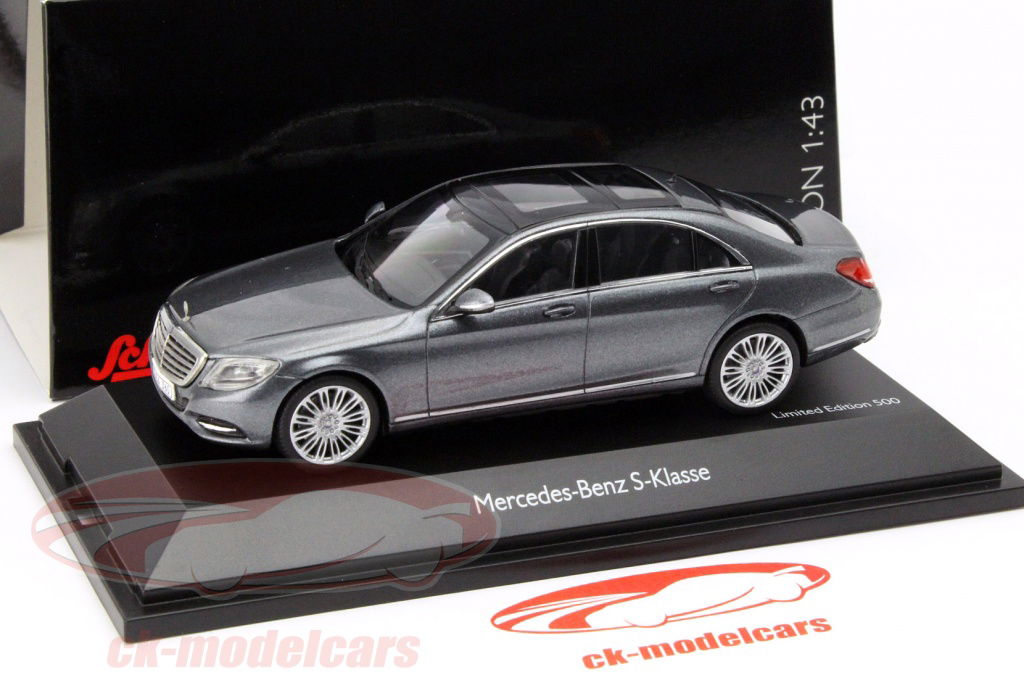 1/43 Mercedes-Benz 特注 S-class Schuco 1:43 Mercedes-Benz S-Class (V222) gray metallic