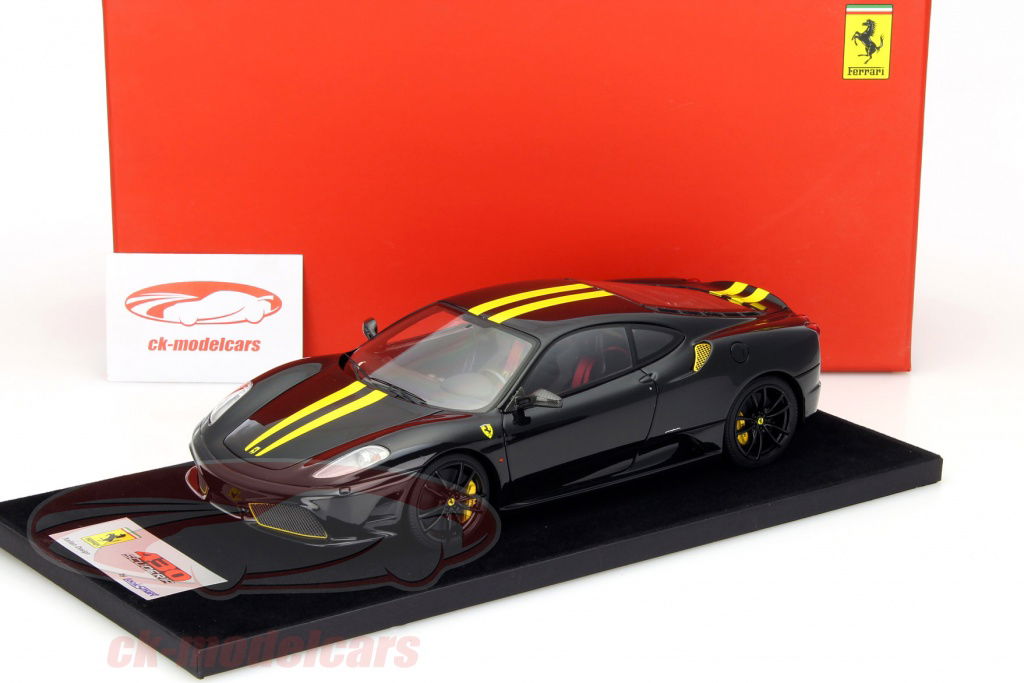 LookSmart 1:18 Ferrari F430 Scuderia black / yellow LS18_03H
