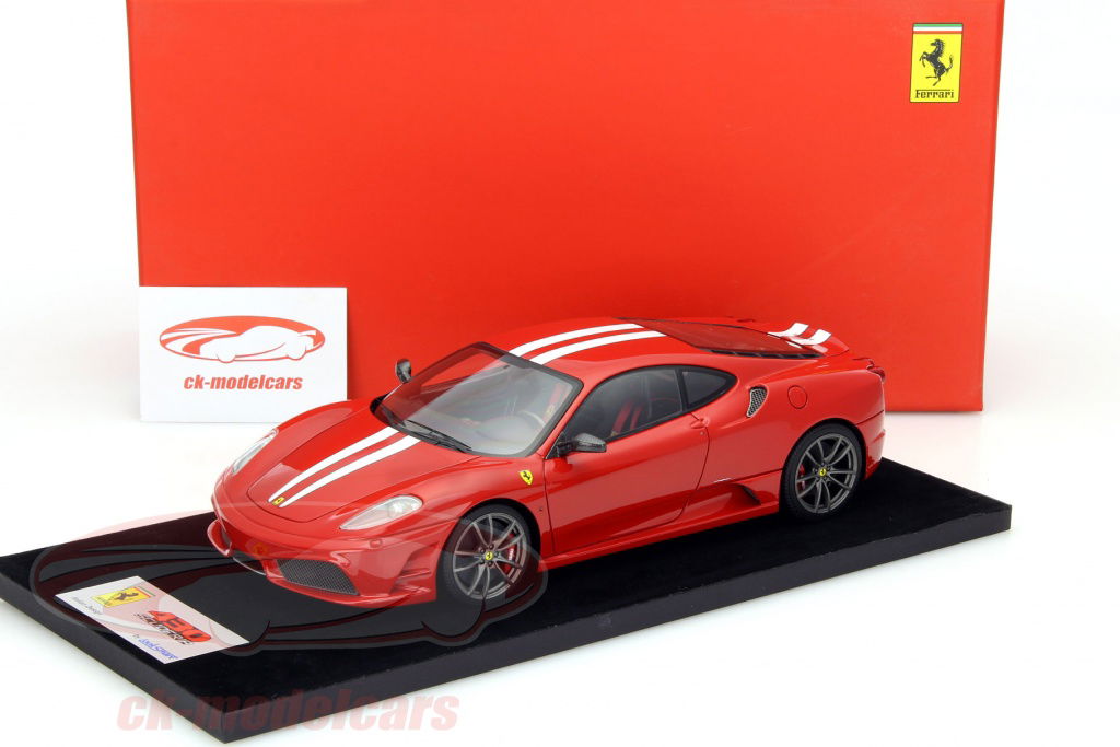 Ferrari 430 Scuderia 1:18 赤 LookSmart 1:18 Ferrari F430 Scuderia red / white LS18_03R