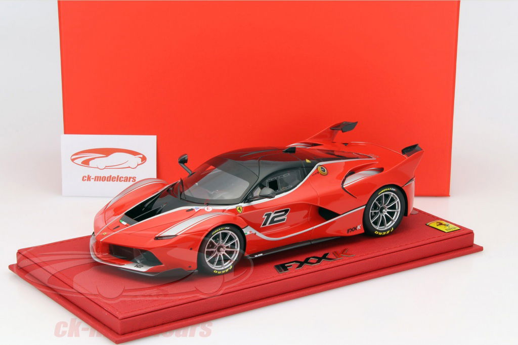 BBR Models 1:18 Ferrari FXX K #12 red / silver / black