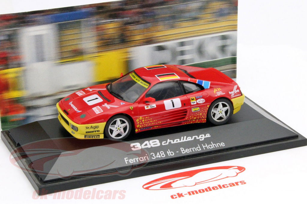 フェラーリ 348 TB Challenge #60 Bernd Hahne Herpa 1:43 Ferrari 348 TB Challenge #1 Bernd Hahne 182652