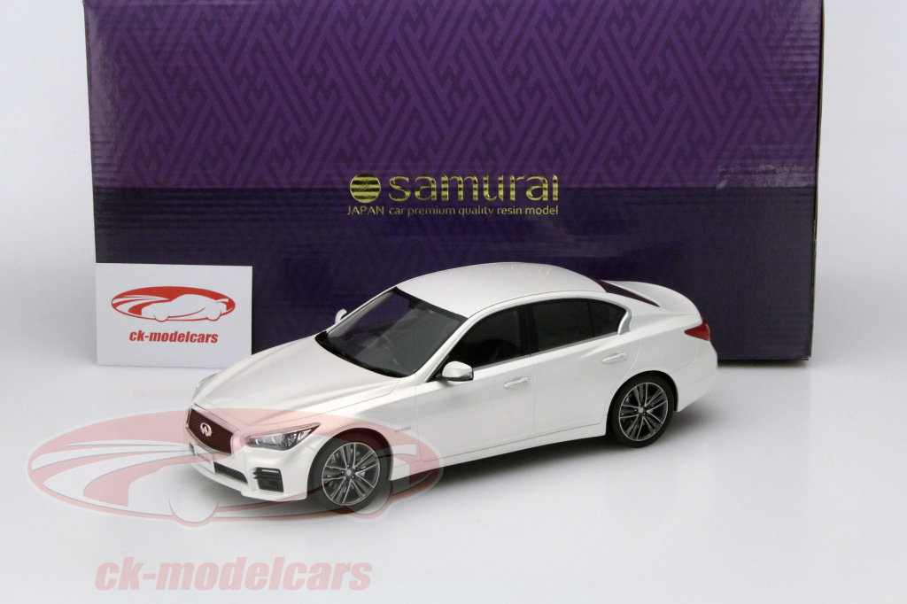 Kyosho 1:18 Nissan Skyline 350 GT Hybrid 年 2015 ホワイト