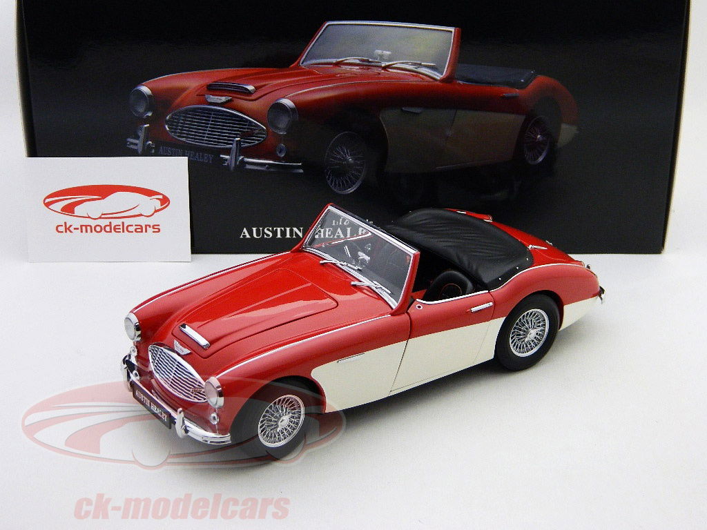 1/18 オートアート Autoart Austin Healey Autoart 1/18 Scale 70721 - Austin Healey 3000 MK2 1961 Red
