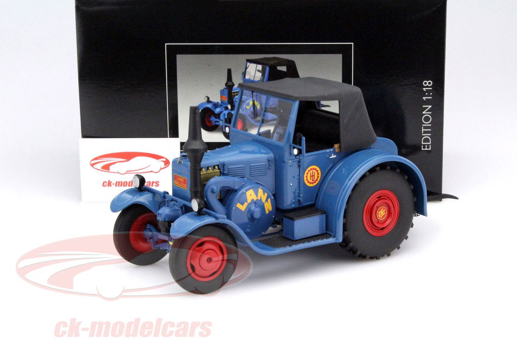 Schuco 1:18 Lanz Eillbulldog blue 450012900 model car