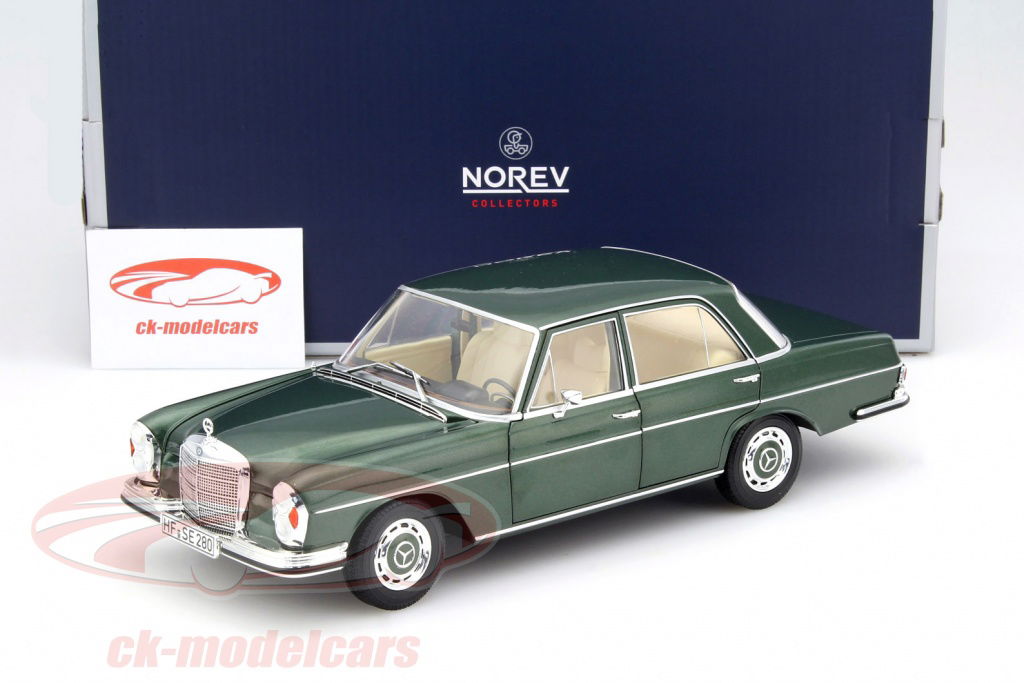 Norev 1:18 Mercedes-Benz 280 SE (W108) Year 1968 green