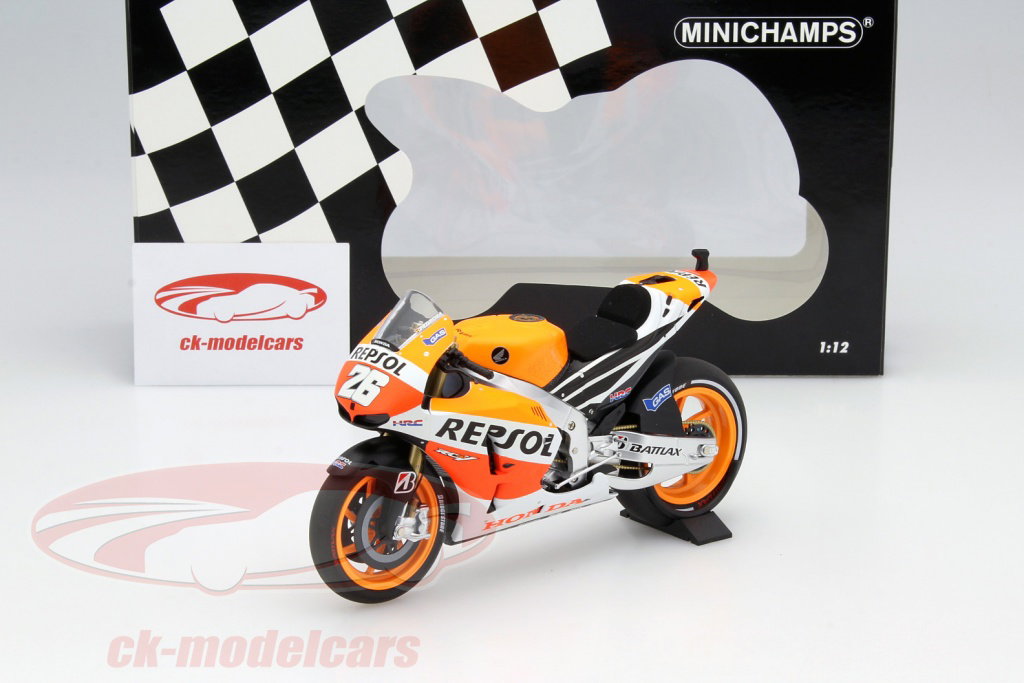 Minichamps 1:12 Dani Pedrosa Honda RC213V #26 MotoGP 2013