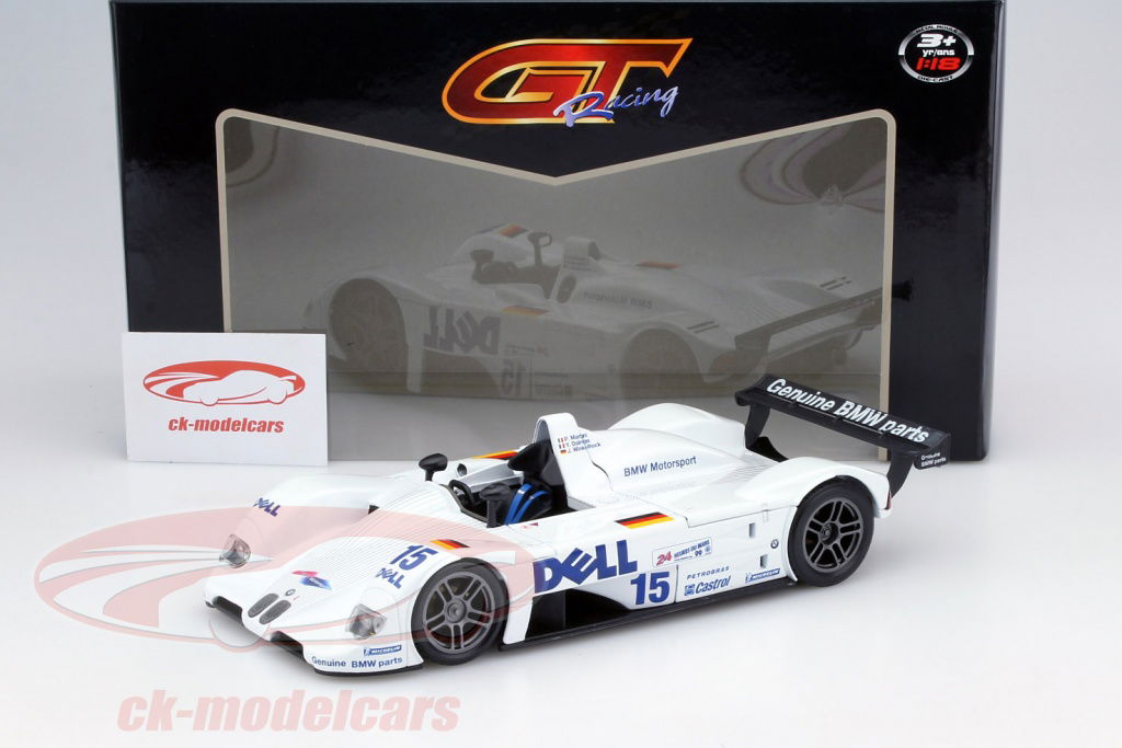 京商 1/18 BMW V12 LMR 1999 LeMans Winner Kyosho 1/18 BMW V12 LMR 1999 LeMans Winner No.15 Model Car