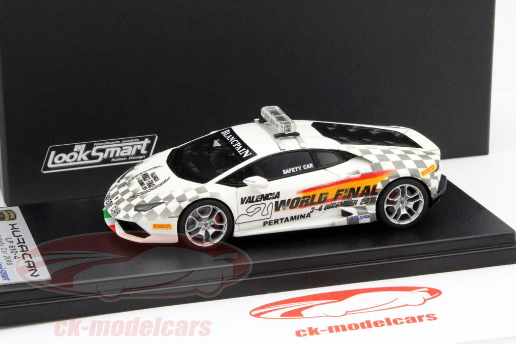 LookSmart 1:43 Lamborghini Huracan LP610-4 2016 Safety Car