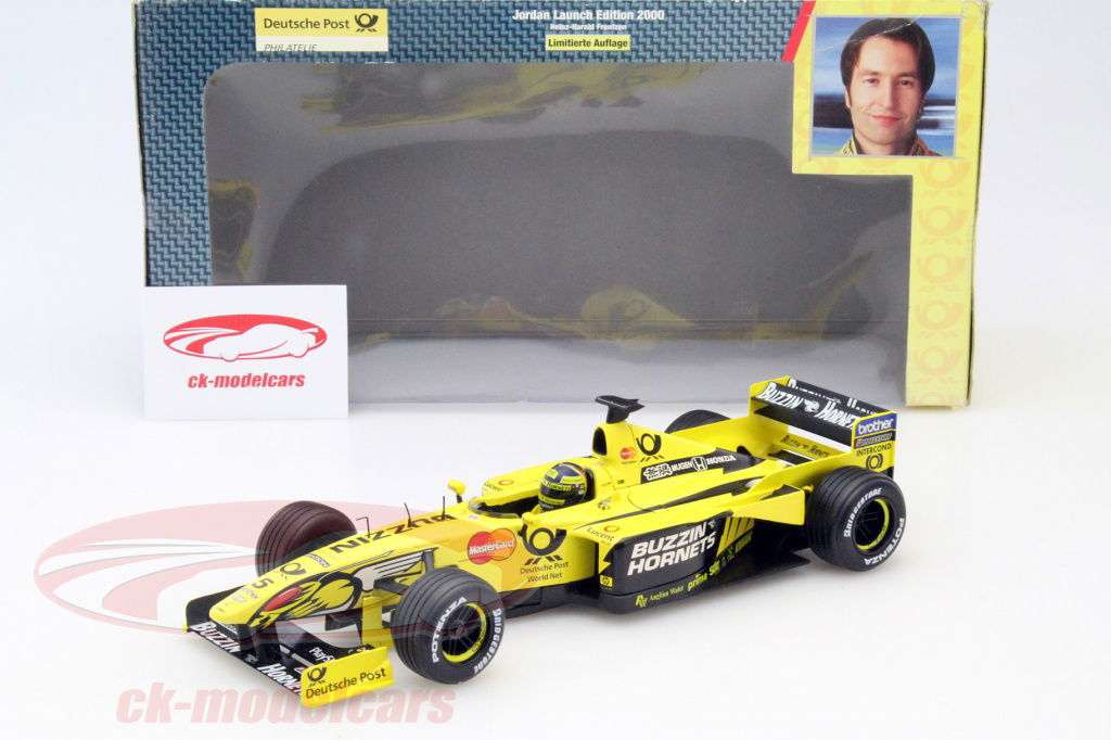 1/18無限ホンダ　JORDAN EJ10 [H.H.F]Hot Wheels製 HotWheels 1:18 Heinz-Harald Frentzen Jordan EJ10 #5 formula