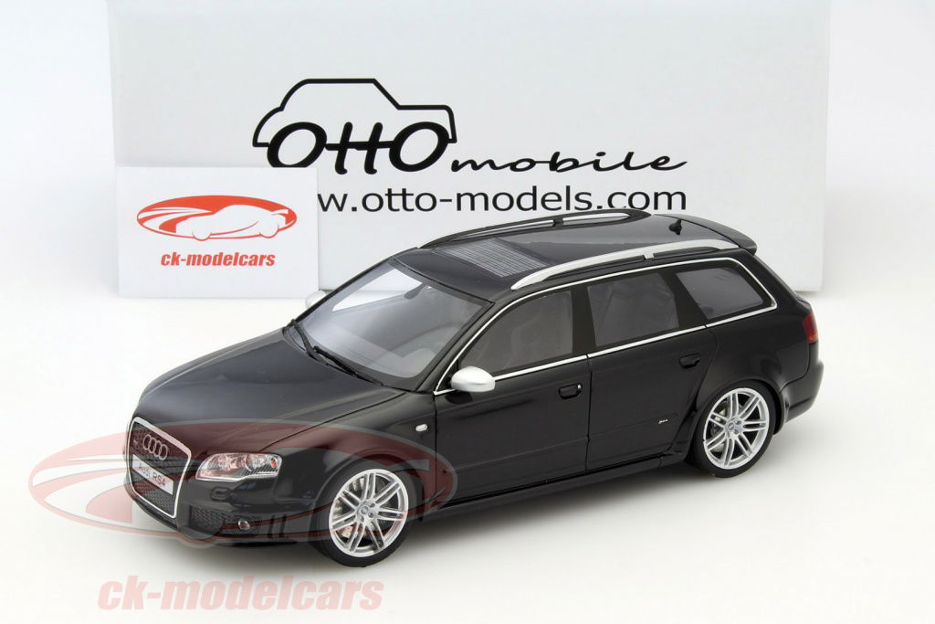 Ottomobile 1:18 Audi RS4 B7 Avant Year 2006 black OT199