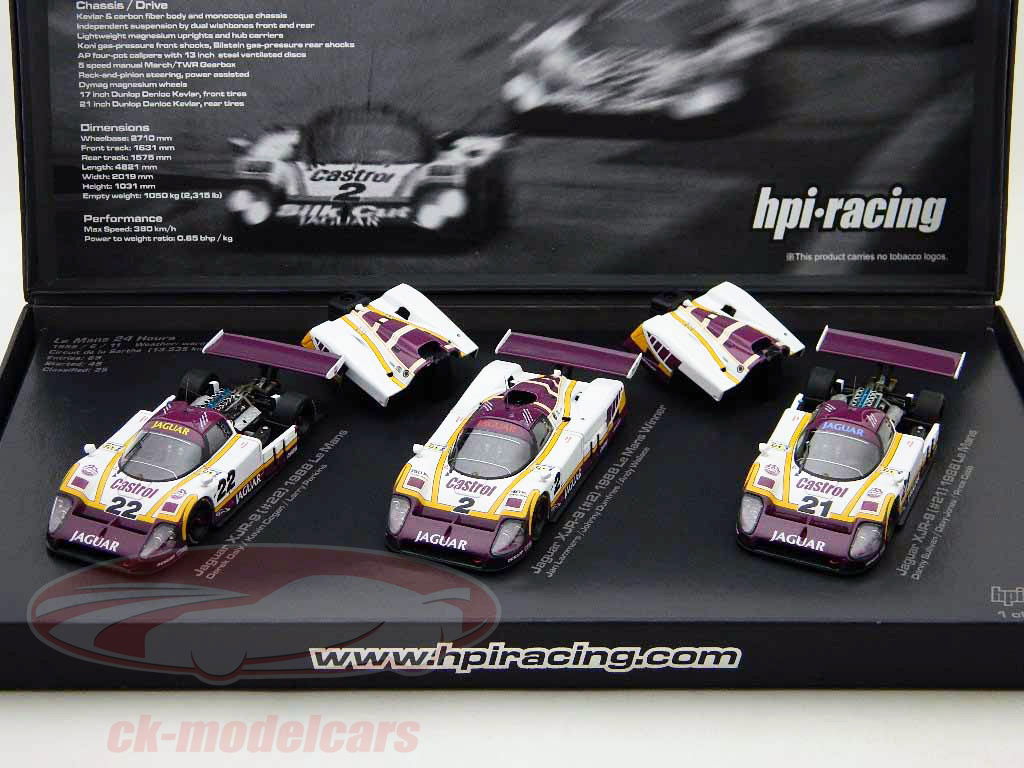 1/43 HPI Racing Jaguar XJR-9 1988 ルマン HPI 1:43 Jaguar XJR-9 24h LeMans 1988 Special Finish Line