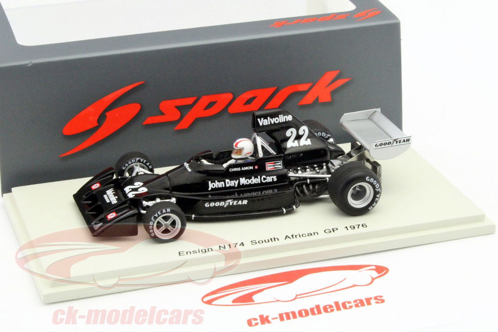 Spark 1:43 Chris Amon Ensign N174 #22 Zuid-Afrika GP formule