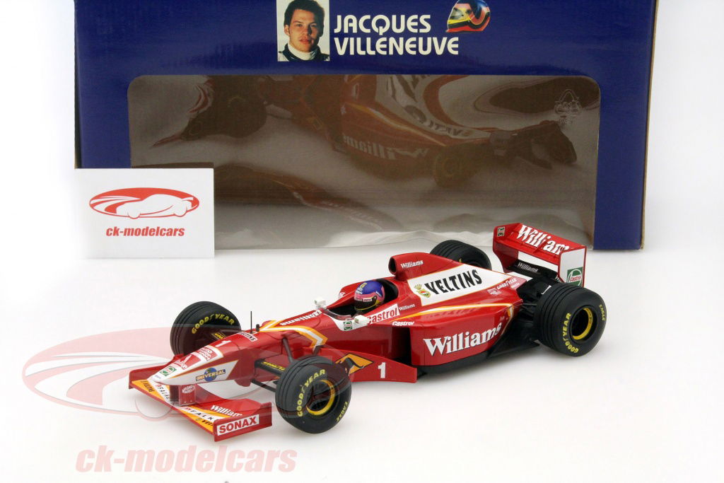 Minichamps 1:18 J. Villeneuve Williams Megachrome Launch