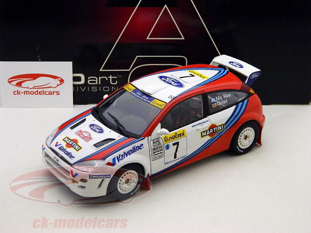 オートアート　1/18 フォードフォーカス WRC 1999 オートアート 1/18 フォードフォーカス WRC 1999 - メルカリ