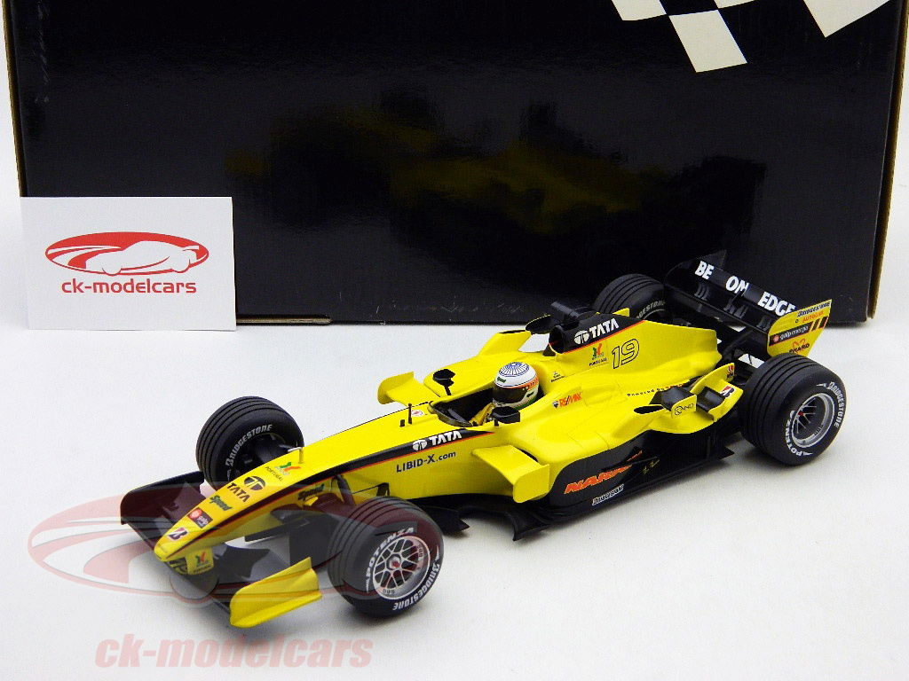 1/18 ミニチャンプス　ジョーダンEJ15 N.カーティケヤン Minichamps 1:18 N. Karthikeyan Jordan Toyota EJ15 formula 1
