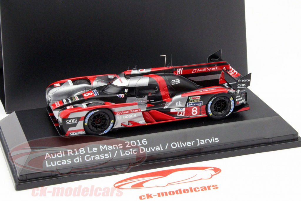 Spark 1:43 Audi R18 E-Tron Quattro #8 3rd 24h LeMans 2016