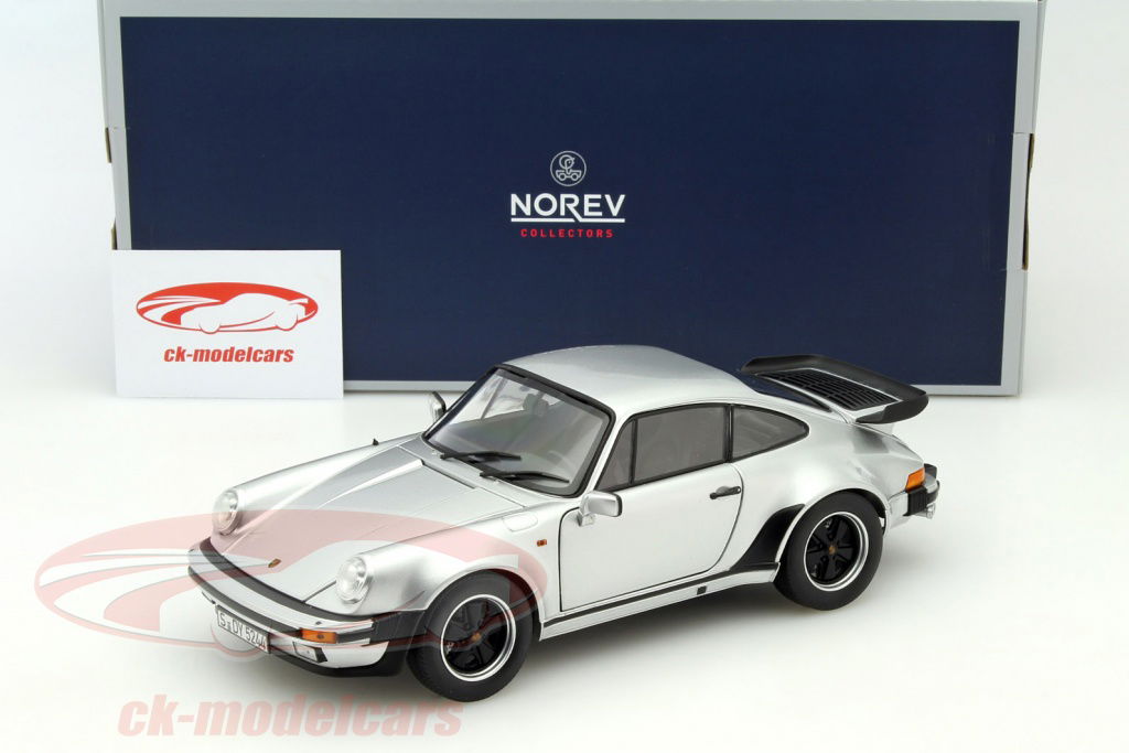 ミニカー NOREV '77 PORSCHE 911 TURBO 3.3 Norev 1:18 1977 Porsche 911 turbo 3.3 (Olive Green) - M & J