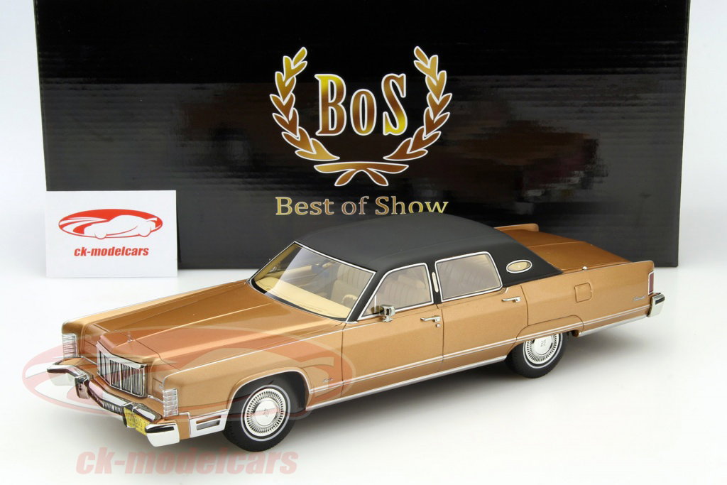 BoS 1/18 Lincoln Continental Mark 5 Coupe 1978 black