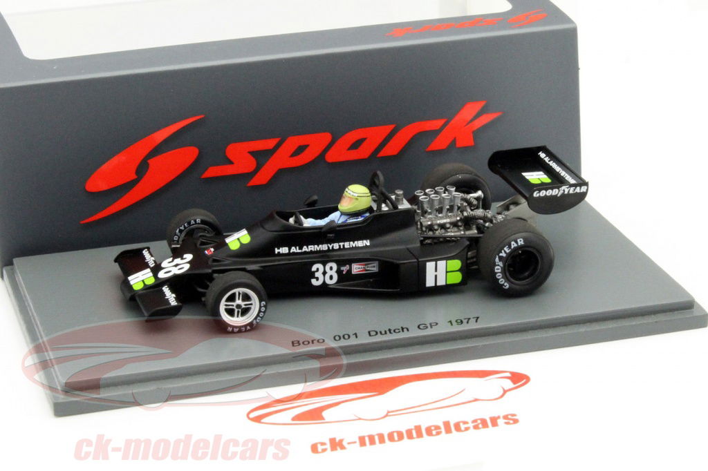 Spark 1:43 Brian Henton Boro 001 #38 Netherlands GP formula
