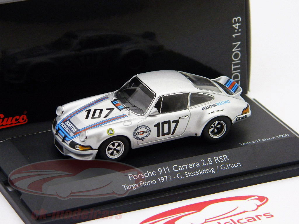 Schuco 1:43 Porsche 911 Carrera 2.8 RSR #107 Martini Racing
