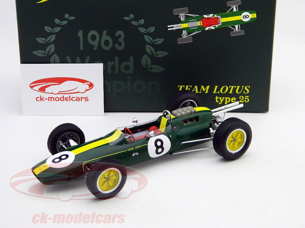 SPARK製 　ロータス２５　Ｊ・クラーク　１９６３チャンピオン 1/18 EXOTO 1/18 ロータス 25 1963 F1 フランスGP ウィナー #18 J