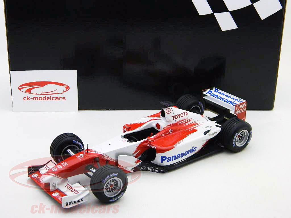 ミニチャンプス panasonic toyota racing TF 106 j.Trulli 2006