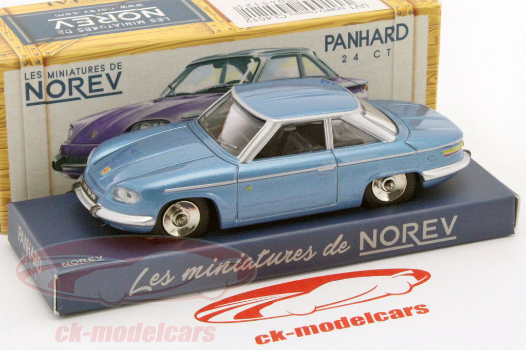 Norev 1:43 Panhard 24 CT blue CL4512 model car CL4512