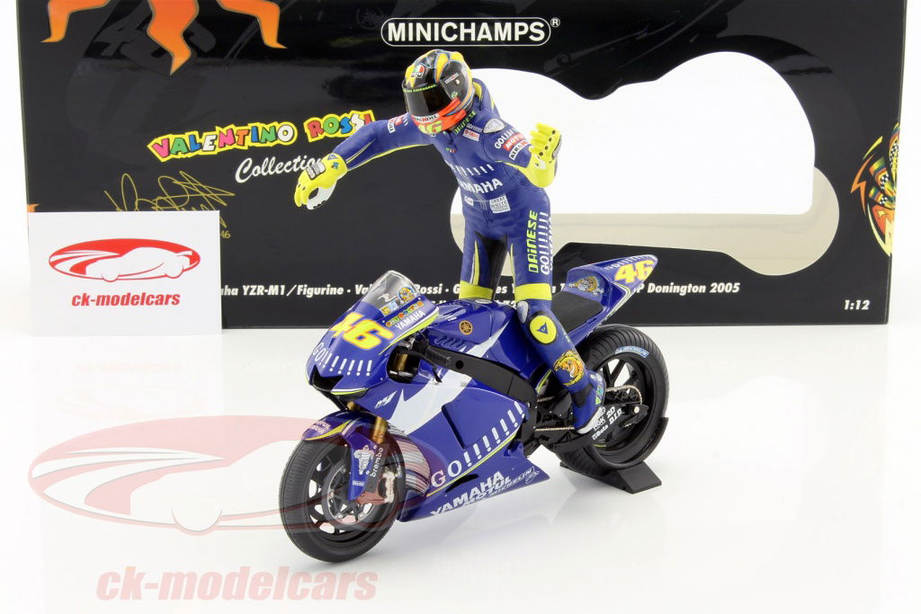 スポーツ MINICHANPS 1/12 YAMAHA YZR-M1 2005 Amazon.com: 2005 Yamaha YZR-M1 Racing Motorcycle 1/12 Tamiya