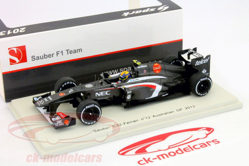 Spark 1:43 エステバン·グティエレスザウバーC32-フェラーリ＃12 GP