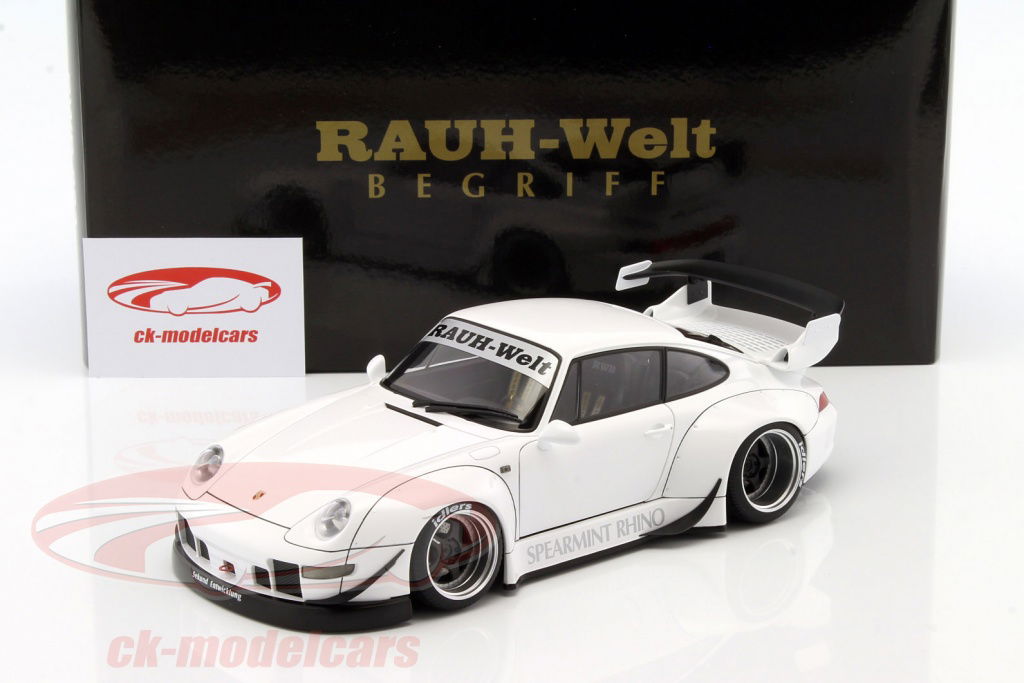 AUTOart 1:18 Porsche 911 (993) RWB white 78150 model car