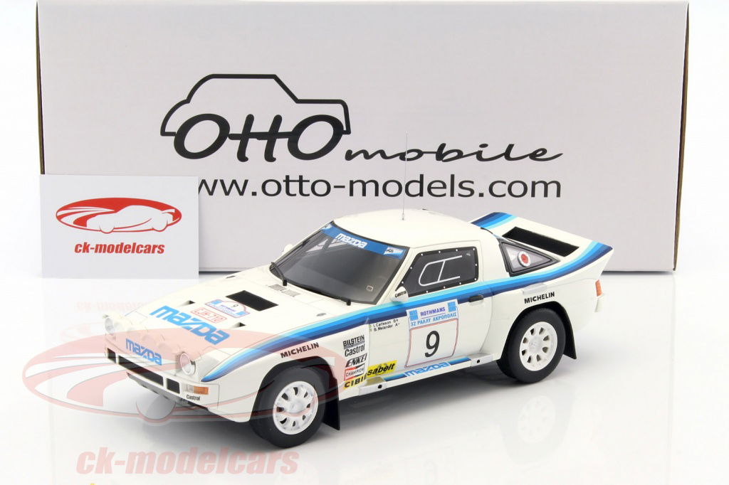 Ottomobile 1:18 Mazda RX-7 Groupe B #9 3rd Rally Acropolis